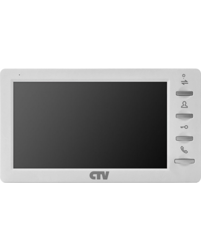 Монитор видеодомофона CTV-M1701 Plus (белый) в Северске Абонентские IP устройства Pintop.ru
