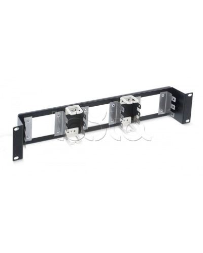 Рама 19, 2U для крепления 9-и плинтов типа Kron Cabeus FM-9-2U в Северске Кроссовое оборудование тип Krone Pintop.ru