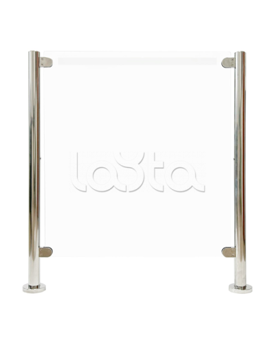 RUBEZH STRAZH Стойка вертикальная СВУ-1Н (стекл.) в Северске Ограждения Pintop.ru