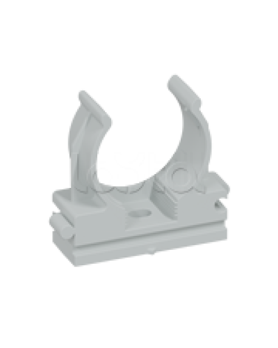 CFQ32 Держатель (клипса) для труб, для монтажного пистолета D32мм, цвет чёрный (1уп=50шт) Экопласт (41532BL) в Северске Держатели, клипсы, скобы Pintop.ru