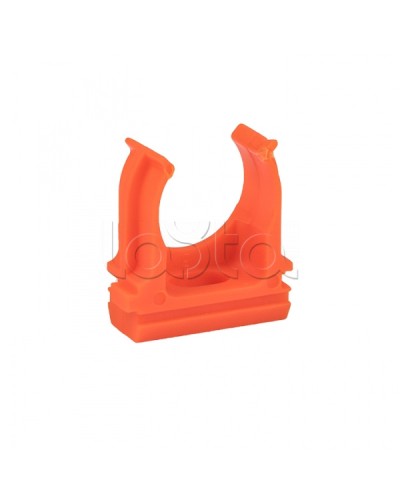 Крепеж-клипса d20 мм (10 шт) оранжевая EKF-Plast (derj-z-20o) в Северске Держатели, клипсы, скобы Pintop.ru