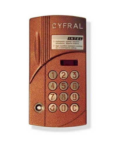 Микропроцессорный блок вызова Цифрал ИНТЕЛ/VC в Северске Блоки вызова многоабонентные Pintop.ru
