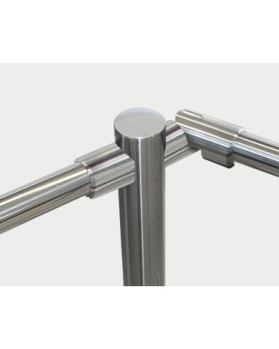 Патрубок поворотный для крепления поручней PERCo-BH02 0-11 в Северске Ограждения Pintop.ru