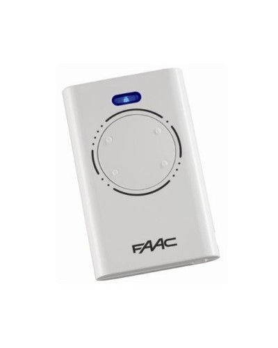 Брелок-передатчик 4-канальный Faac 787008 (белый) в Северске Устройства радиоуправления для шлагбаумов и автоматики Pintop.ru