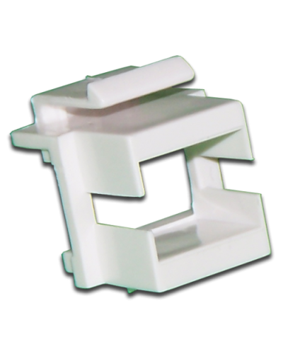 Вставка Кейстоун для адаптера SC, белая TWT (TWT-OK-SC-WH) в Северске Модули Keystone Pintop.ru