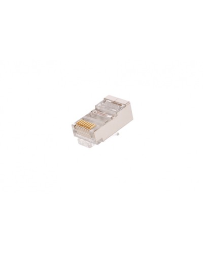 Коннектор RJ45/8P8C (1000 шт/уп) NETLAN EC-UP8P8C-SD-003-TR-1000 в Северске Коннекторы Pintop.ru