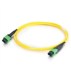 Патч-корд волоконно-оптический Hyperline FHD-MC3-9-MPOM12/AS-MPOM12/AS-B-30M-LSZH-YL