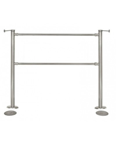 Стойка стационарная Ростов-Дон ОБ1/2-1 у (Хром) в Северске Ограждения Pintop.ru