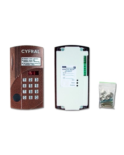 Блок вызова видеодомофона на 100 абонентов Цифрал CCD-2094.1M/РKVС в Северске Вызывные аудиопанели малоабонентные Pintop.ru