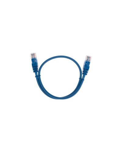 Патч-корд U/UTP, CAT 5e, RJ45-RJ45, 26AWG, LSZH, синий, 0,5м REXANT 02-0104-05 в Северске Патчкорды (медные) Pintop.ru
