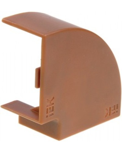 ELECOR Поворот 90град КМП 40х16 дуб (4шт/компл) IEK (EL-KK10D-P-040-016-K11) в Северске Аксессуары для кабель-канала Pintop.ru