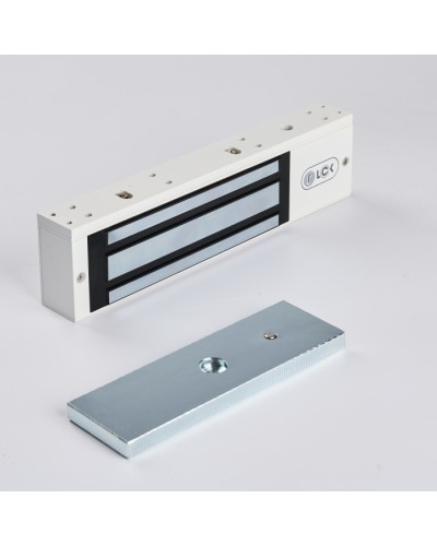 R-Lock RL-EM350-L0W - Электромагнитный замкок, 350кг, DC12/24B, цвет белый, RAL9016(белый) в Северске Электромагнитные замки Pintop.ru