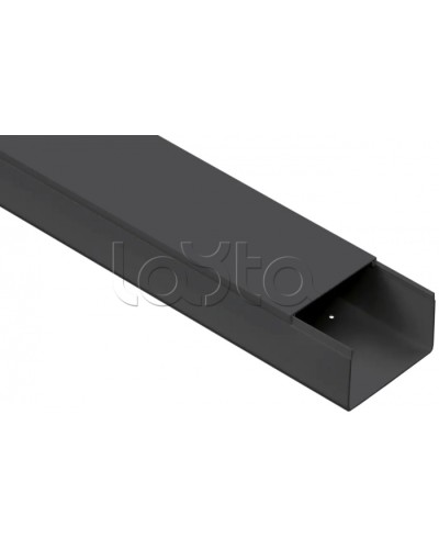 Кабель-канал 100х60 ЭЛЕКОР черный (8м) IEK (EL-KK10-100-060-1-K02) в Северске Кабель-канал Pintop.ru