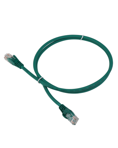 Патч-корд LANMASTER LSZH UTP кат.5e, 0.3 м, зеленый LANMASTER LAN-PC45/U5E-0.3-GN в Северске Патчкорды (медные) Pintop.ru