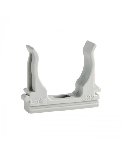 CF32G Держатель (клипса), без галогена, для труб D32мм (10шт) Экопласт (41732-10HF) в Северске Держатели, клипсы, скобы Pintop.ru