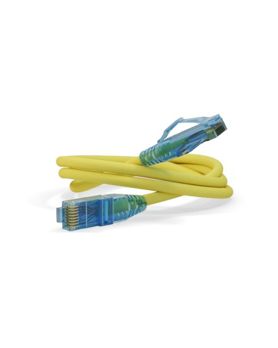 Патч-корд U/UTP Hyperline PC-LPM-UTP-RJ45-RJ45-C6-15M-LSZH-YL в Северске Патчкорды (медные) Pintop.ru
