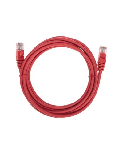 Патч-корд U/UTP, CAT 5e, RJ45-RJ45, 26AWG, LSZH, красный, 3м REXANT 02-0103-3 в Северске Патчкорды (медные) Pintop.ru