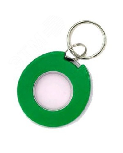 IronLogic IL-08MGT, 1K,с кольцом, зелёный с прозрачной серединой в Северске Оптовые идентификаторы Pintop.ru