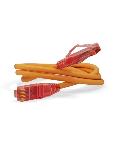 Патч-корд U/UTP Hyperline PC-LPM-UTP-RJ45-RJ45-C5e-10M-LSZH-OR в Северске Патчкорды (медные) Pintop.ru