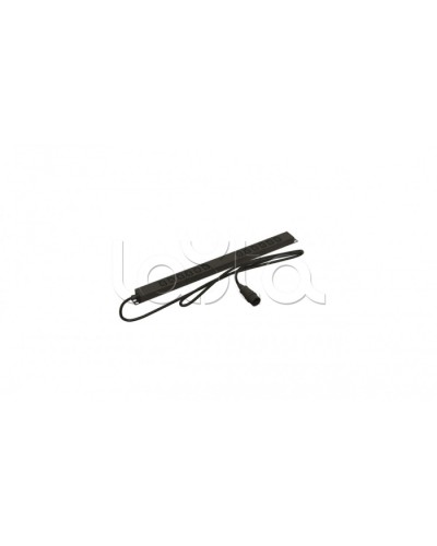 Блок розеток, вертикальный, черн Hyperline (SHE-12IEC-2.5PVB) в Северске Блоки розеток Pintop.ru