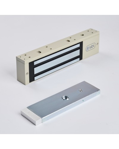 R-Lock RL-EM500-LSG - Электромагнитный замкок, 500кг, DC12/24B, цвет серый, RAL7032 (галечный серый), два датчика втроены в корпус замка: датчик Холла и магнито-контактный датчик в Северске Электромагнитные замки Pintop.ru