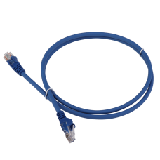 Патч-корд LANMASTER LSZH UTP кат.5e, 6.0 м, синий LANMASTER LAN-PC45/U5E-6.0-BL