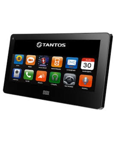 Монитор цветного видеодомофона со сверхтонким корпусом и сенсорным экраном Tantos NEO Slim (черный) в Северске Абонентские видеоустройства Pintop.ru