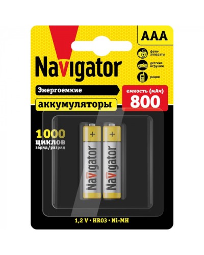Аккумулятор Navigator 94 461 NHR-800-HR03-BP2 в Северске Электротехническое оборудование Pintop.ru