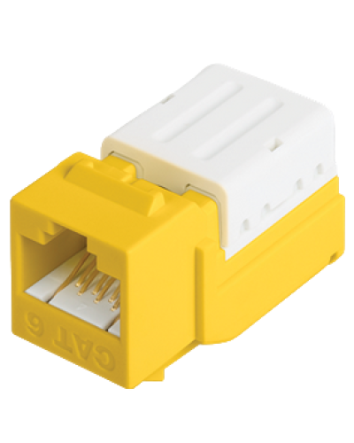 Модуль-вставка NIKOMAX (NMC-KJUE2-FT-YL) в Северске Модули Keystone Pintop.ru