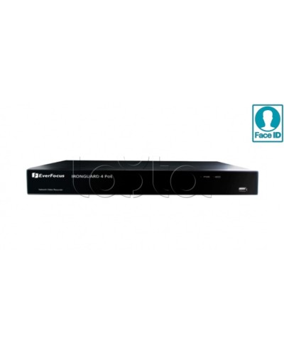 IP-видеорегистратор 8-ми канальный EverFocus IRONGUARD 8 PoE в Северске IP Видеорегистраторы Pintop.ru
