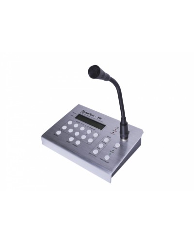 Консоль микрофонная удалённая многозонная Тромбон УК в Северске Система оповещения и трансляции Pintop.ru