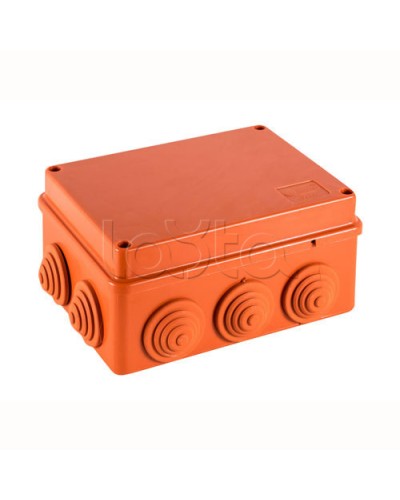 JBS150 Коробка огн. E110, о/п 150х110х70мм, без галогена,10 вых., IP55, 9P, (1,5-4 мм2), цвет оранж. Экопласт (43169HF) в Северске Коробки (ОКЛ) Экопласт Pintop.ru