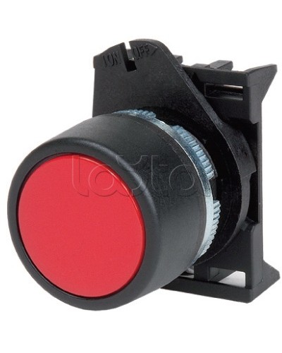 Кнопка плоская без фиксации, красная DKC ABHTR1 в Северске Аксессуары для стоек и шкафов Pintop.ru