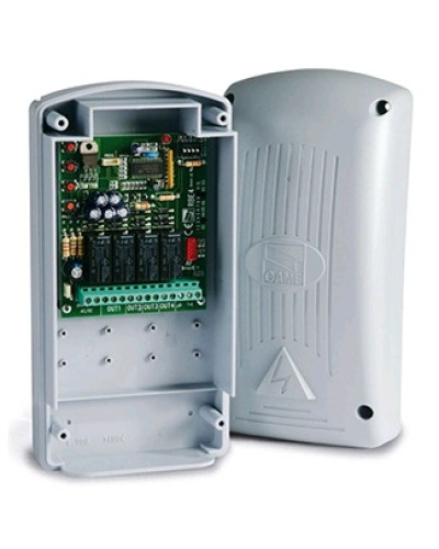 Внешний, двухчастотный, 4-канальный радиодекодер Came 806RV-0020 в Северске Запчасти для шлагбаумов и автоматики Pintop.ru