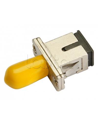 Соединитель проходной ST-SC, SM(для одномодового кабеля), simplex Cabeus ST-SC-SM в Северске Проходные адаптеры и розетки оптические Pintop.ru