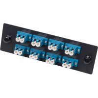 Панель адаптерная для кроссов LAN-FOBM с 8 симплексными адаптерами SC/OS2 LANMASTER LAN-APM-8xSC/OS2