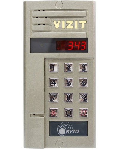 Блок вызова Vizit БВД-343FCPW в Северске Блоки вызова многоабонентные Pintop.ru