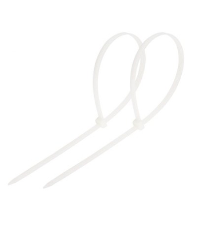 Хомут-стяжка нейлоновый 250x3.6 мм белый (100шт/уп) REXANT 07-0250 в Северске Стяжки-хомуты Pintop.ru