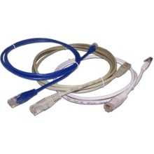 Патч-корд RJ45 TWT UTP кат.5e, с заливными колпачками, 1.5 м, белый TWT TWT-45-45-1.5-WH