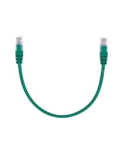 Патч-корд U/UTP, CAT 5e, RJ45-RJ45, 26AWG, LSZH, зеленый, 0,3м REXANT 02-0106-03 в Северске Патчкорды (медные) Pintop.ru