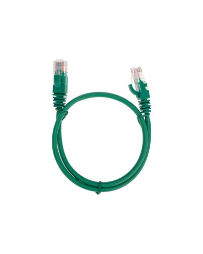 Патч-корд U/UTP, CAT 5e, RJ45-RJ45, 26AWG, LSZH, зеленый, 0,5м REXANT 02-0106-05 в Северске Патчкорды (медные) Pintop.ru