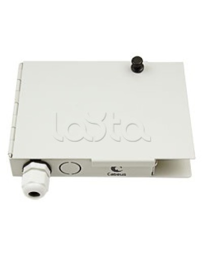 Бокс оптический настенный 19 на 4 SC/LC порта Cabeus JJT-4-SC в Северске Кросс оптический Pintop.ru