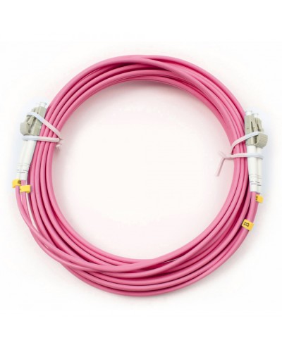 Шнур оптический duplex LC-LC 50/125 mm OM4 5м LSZH Cabeus FOP-50-OM4-LC-LC-5m в Северске Патч-корды оптические Pintop.ru