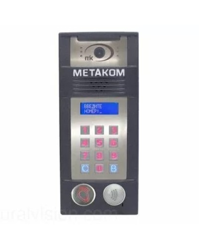 Многоабонентый антивандальный блок вызова со встроенной гибридной видеокамерой Метаком MК2018-MFCGVH в Северске Блоки вызова многоабонентные Pintop.ru