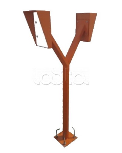 Стойка для считывателя Аякс 150х250 мм, оранжевая, Базовая, двусторонняя Магнито-контакт в Северске Дополнительное оборудование для СКУД Pintop.ru