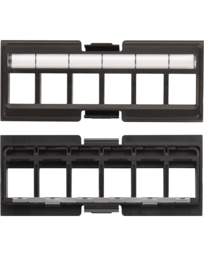 Вставка под кейстоны в модульную панель, экранированная, 6 портов, без шторок LANMASTER LAN-FRM-IN-6OK-SXX в Северске Коммутационные изделия Pintop.ru