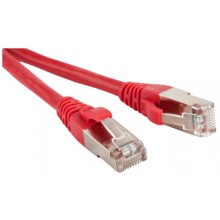 Патч-корд F/UTP Hyperline (PC-LPM-STP-RJ45-RJ45-C5e-20M-LSZH-RD)