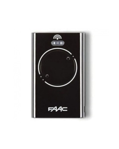 Брелок-передатчик 2-канальный Faac 7870091 (черный) в Северске Устройства радиоуправления для шлагбаумов и автоматики Pintop.ru