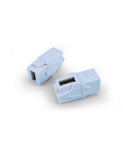 Вставка формата Keystone Jack Hyperline (KJ1-USB-VA3-WH) в Северске Кроссы оптические Pintop.ru