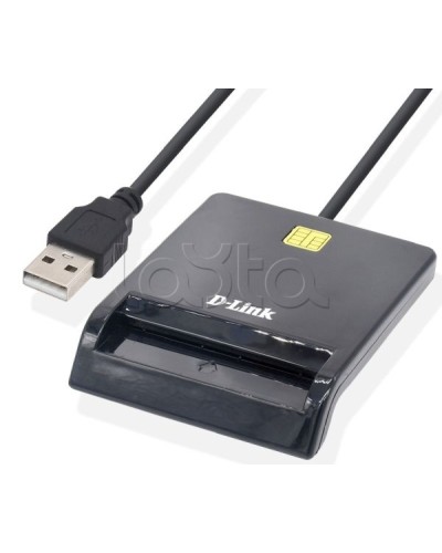 USB-считыватель смарт-карт D-Link DL-DCR-100/B1A в Северске Считыватели Pintop.ru